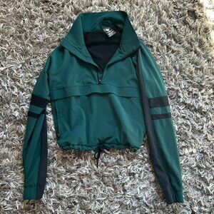 Cropped Half Zip Up